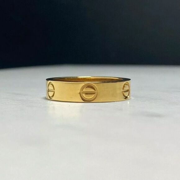 The Lover Ring in gold sz 5 - Picture 1 of 9